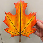 Maple leaf wall art